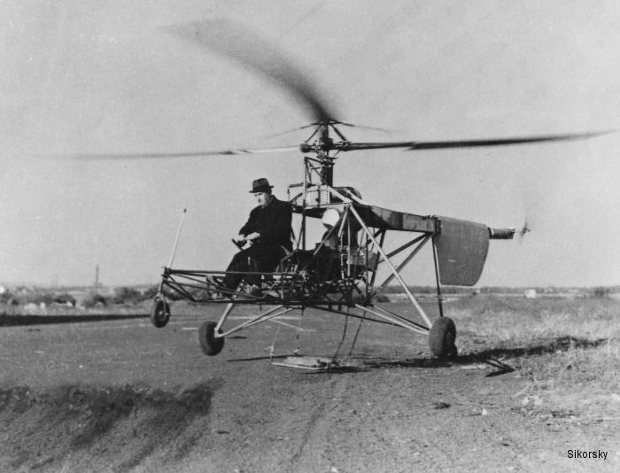 Igor Sikorsky VS-300 Helicopter Transformed Aviation 75 Years Ago