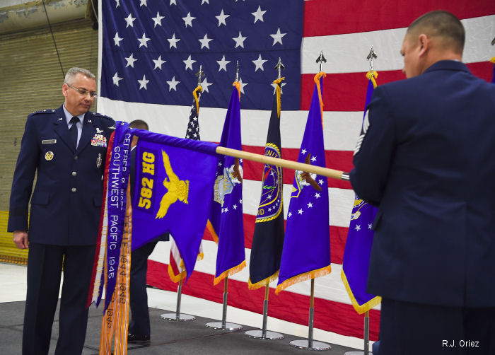 582nd Helicopter Group activated, makes history