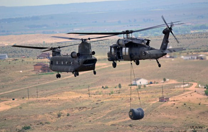 Landing Gear for Black Hawk and Chinook