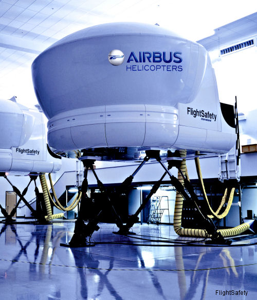 FlightSafety and Air Methods Level D Simulators