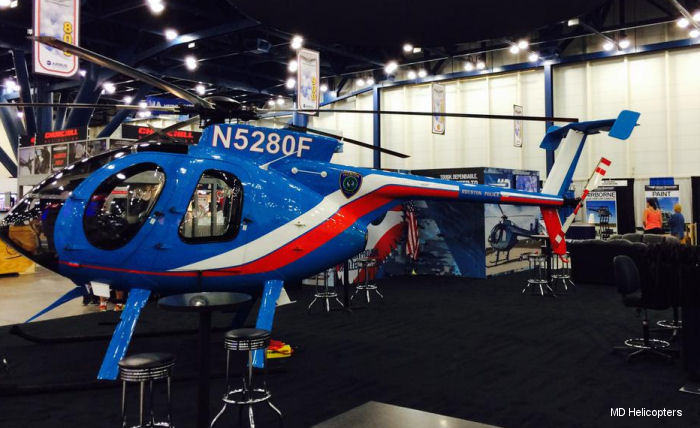 Houston Police MD500E at ALEA 2015