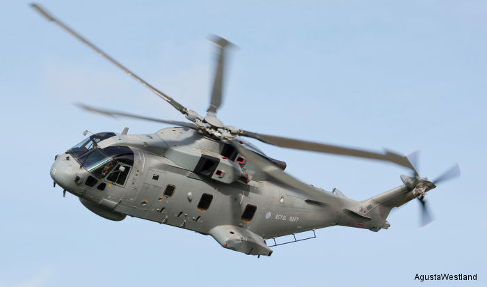AgustaWestland signed €790M contract with UK Ministry of Defence (MoD) covering third five year period of the 25-year Integrated Merlin Operational Support (IMOS) contract for the AW101 Merlin fleet
