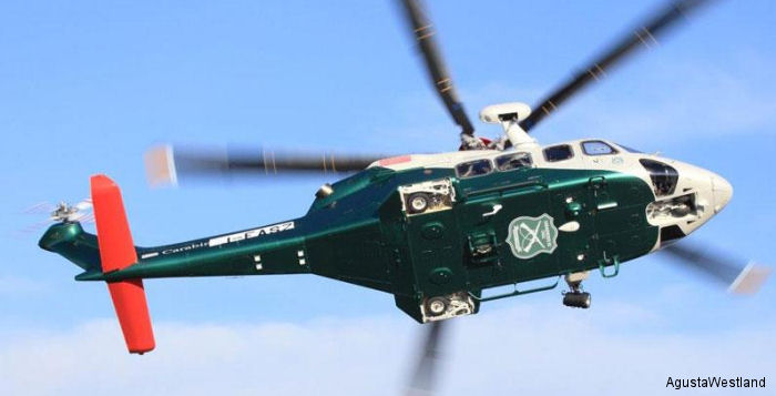 Carabineros De Chile AW139 Entered Service