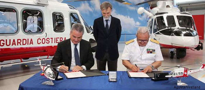 Italian Coast Guard Expands Its AW139 Helicopter Fleet