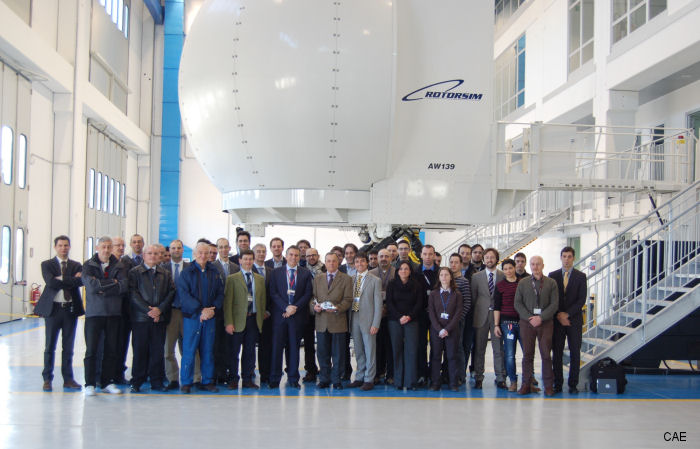 Líder Aviação Purchase AW139 Full-Flight Simulator