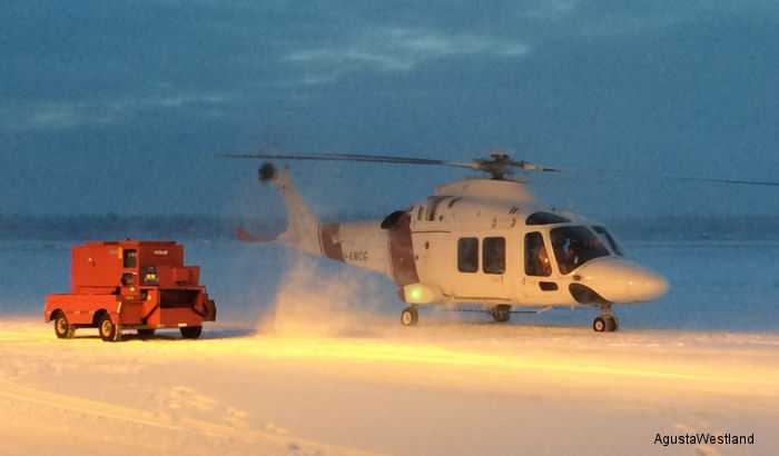 AW169 Cold Weather Trials In Alaska