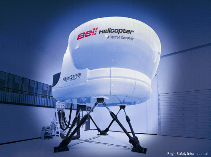 Bell 212/412EP New Level D Simulator in Dallas