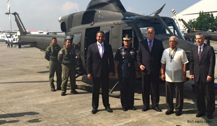 Eight and Final Bell 412EP Delivered to the Philippines