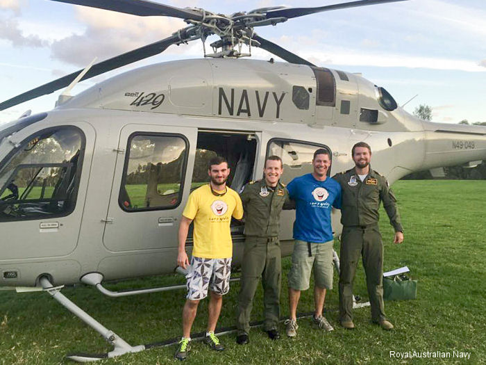 723 Squadron member helps put smiles on faces of kids from Camp Quality