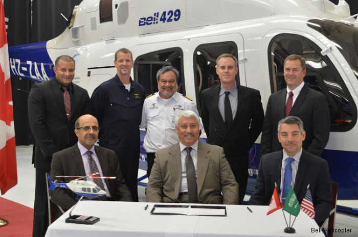 Saudi Geological Survey Takes Delivery of New Bell 429