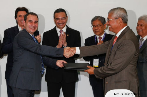 Airbus Helicopters Malaysia and BHIC Agreement