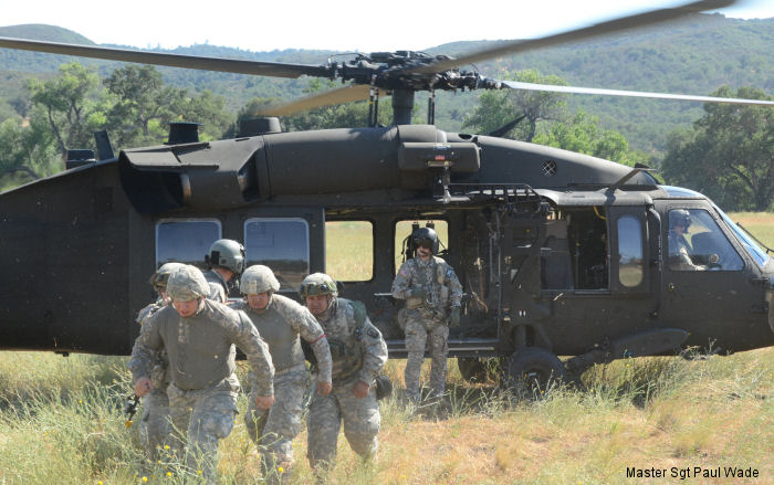 1st Squadron, 18th Cavalry, California Army National Guard performed   medical evacuation flights with 3-140 AVN Black Hawks at Fort Hunter Liggett during their annual training.