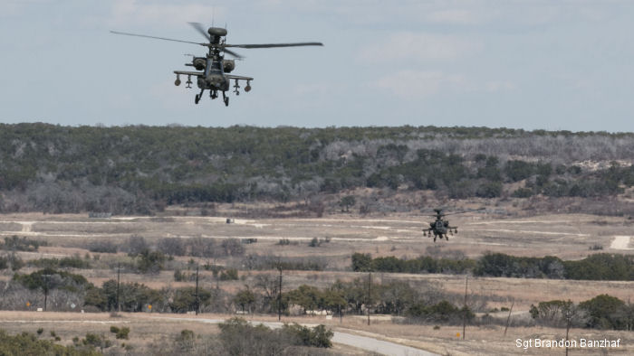 Attack helicopters, tanks, infantry and artillery performed with each other during 3rd Armored Brigade Combat Team, 1st Cavalry Division combined live-fire exercise Feb.18 at Fort Hood, Texas