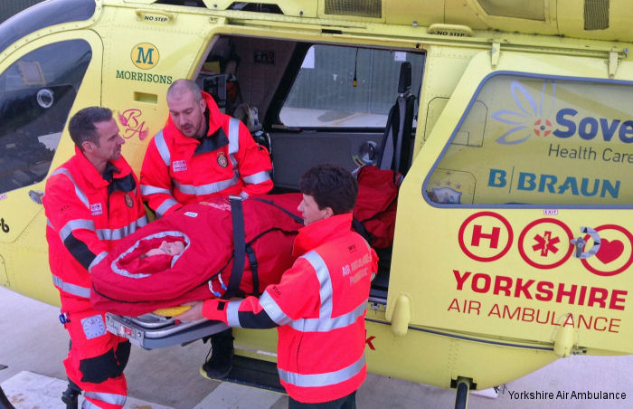 Yorkshire Air Ambulance New Casualty Bag