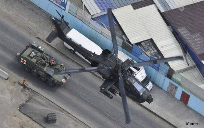 Part of Operation Atlantic Resolve, 4-3 Assault Helicopter Battalion supports the 2nd Squadron, 2nd Cavalry Regt on the Cavalry March from Mihail Kogalniceanu airbase to Cincu Romania transporting troopers and their equipment to a new training facility