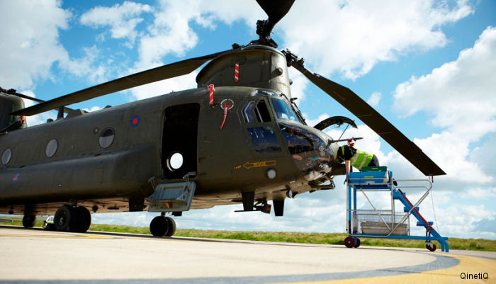 QinetiQ to Support RAF Chinook Upgrade