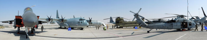 U.S. airpower on display at Dubai Air Show