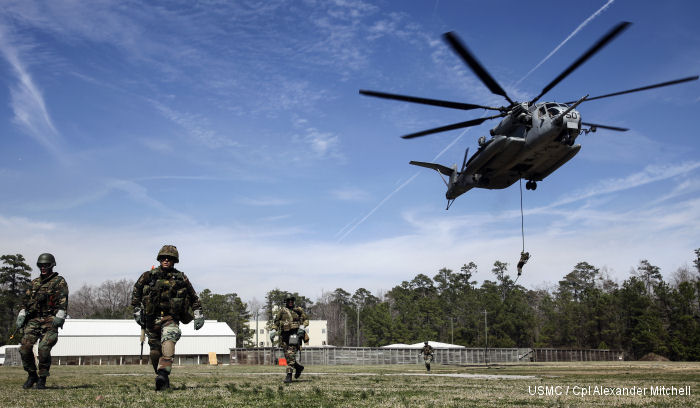 Royal Dutch Marines at Camp Lejeune, North Carolina