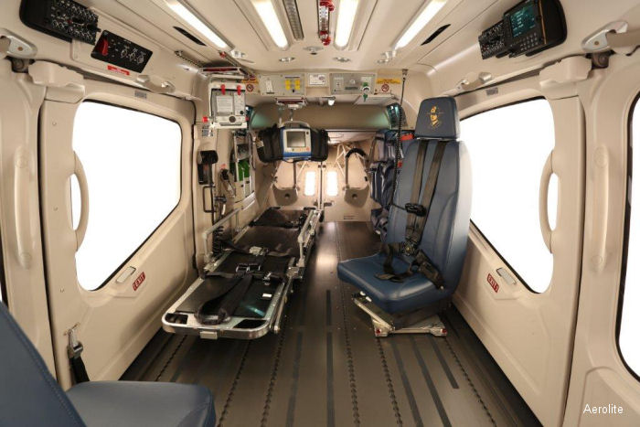 EC145T2, EC135 T3/P3 and Bell 429 EMS Interior