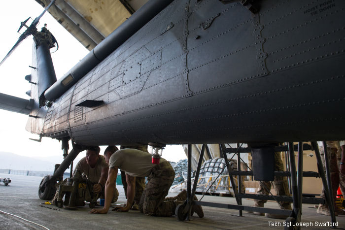 Pave Hawk Maintainers Keep Rescue Birds Flying