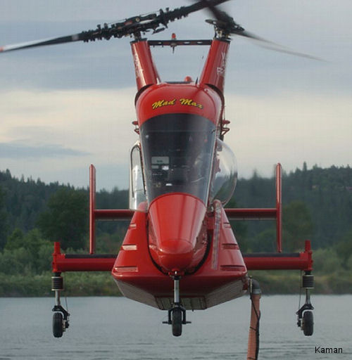 Two K-MAX for Firefighting in China