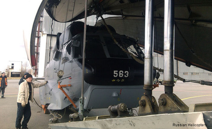 Russian Helicopters has provided maintenance on Ka-31 helicopters for India