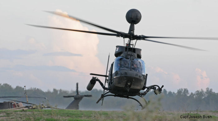 US Army 1-17 Cav 82nd CAB Kiowas have last appearance at the  Joint Readiness Training Center (JRTC) before being retired in 2016 and replaced with Apaches