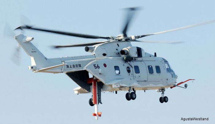 Airborne Mine Counter Measures MCH-101 to JMSDF