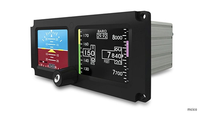 Mid-Continent MD302 Standby Attitude Module (SAM)