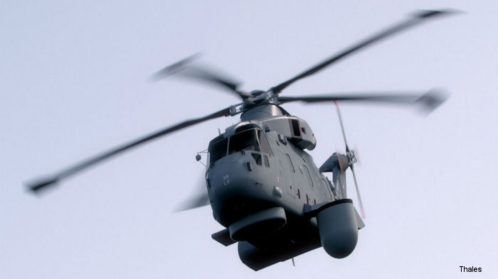 Thales Radar for the Royal Navy Merlin AEW Variant