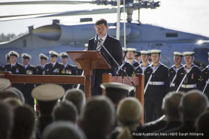 Navy commissions  Romeo  squadron