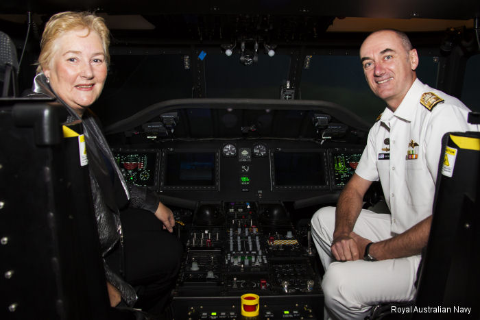 Royal Australian Navy formally begins MH-60R Seahawk training