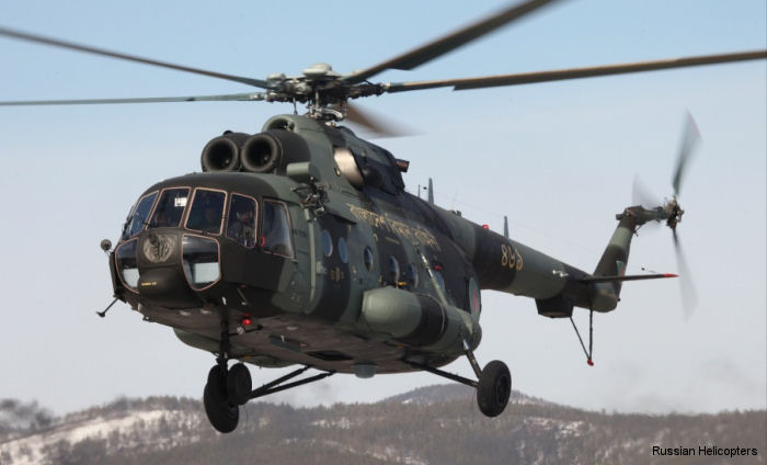 Five Mi-171Sh Delivered to Bangladesh