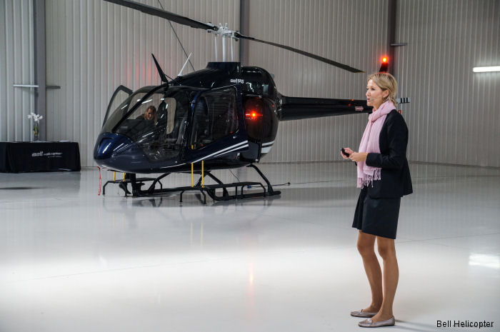 Bell Helicopter and JB Investments showed a Bell 505 mockup at the XXIII MSPO International Defense Industry Exhibition in Warsaw.