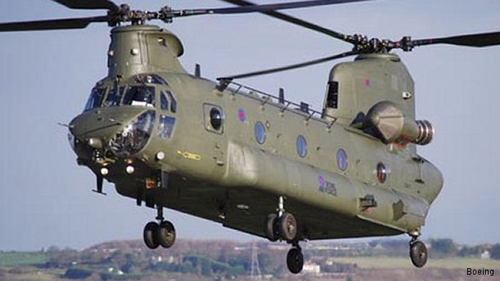 RAF Chinook to Support Nepal Earthquake Relief