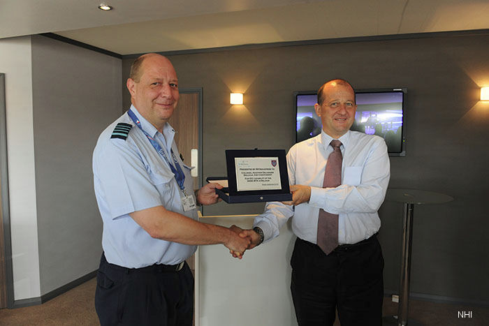 NHI Celebrates The Belgian NH90 IOC Capability