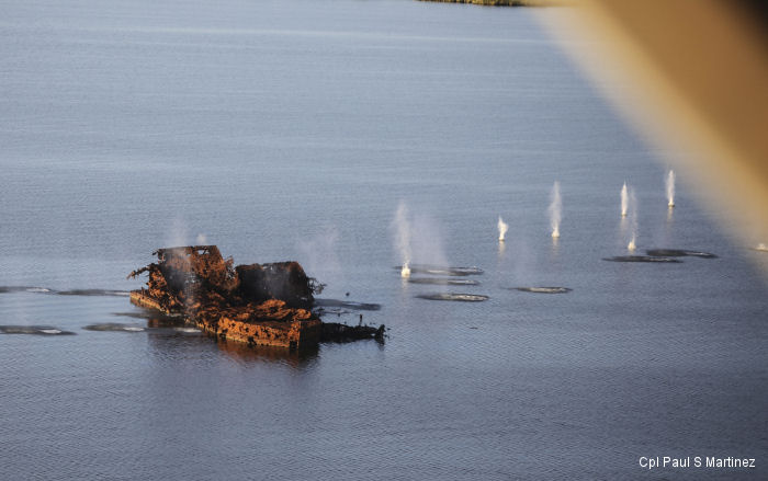 Air superiority: VMM-365 assaults ground targets