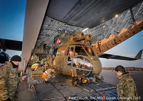 RAF Puma Mk2 First Operational Deployment