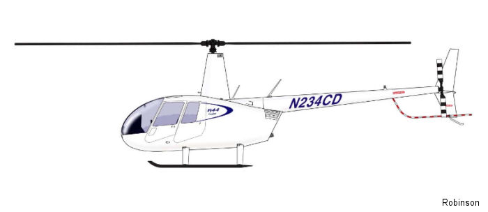 Robinson Introduces the Two-Place R44 Cadet