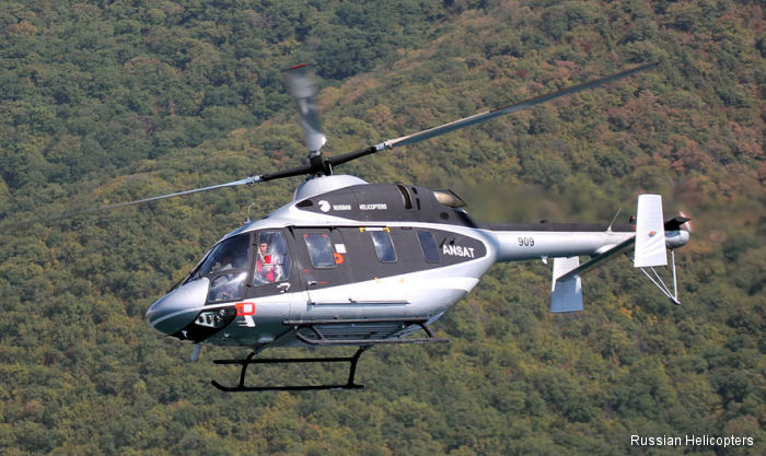 Russian Helicopters delivered 189 aircraft to Asia-Pacific region over three years