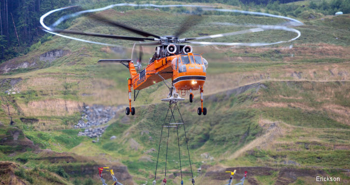 Erickson Enhanced S-64 Aircrane Modifications