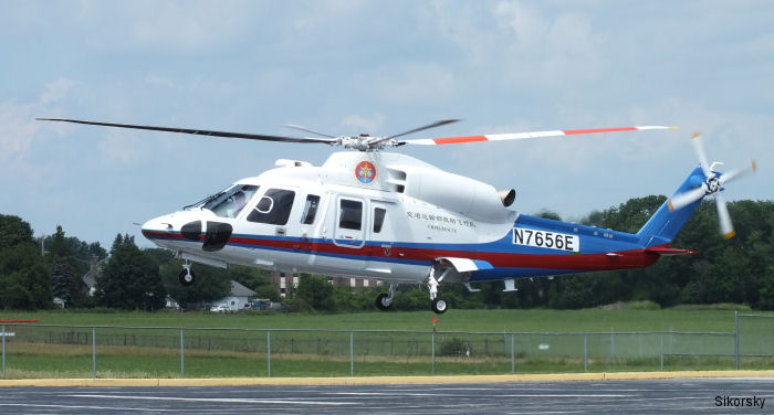 Sixth S-76D to the China Maritime Safety Administration