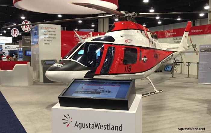 AgustaWestland AW119Kx at Sea Air Space 2015