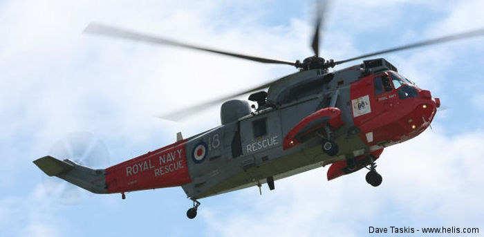 Royal Navy Give SAR Sea King Final MOT