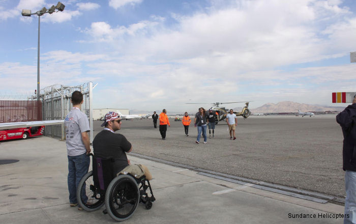 Sundance Helicopters Flew More than 75 Veterans and Family Members in Honor of Veterans Day