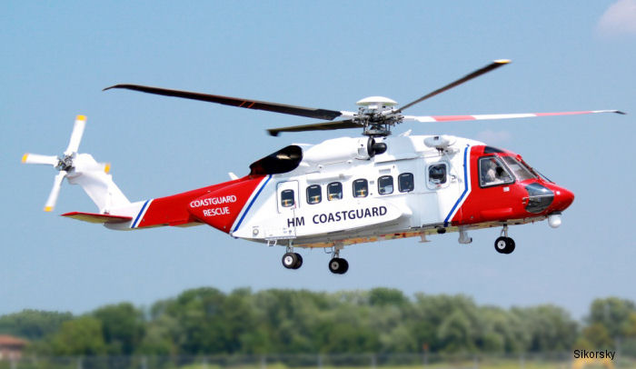 Bristow will begin search and rescue operations with the S-92 helicopter in the United Kingdom on behalf of the Maritime and Coast Guard Agency on April 1.