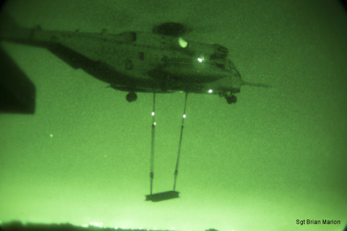 VMM-166, CLB 13 practice external lifts