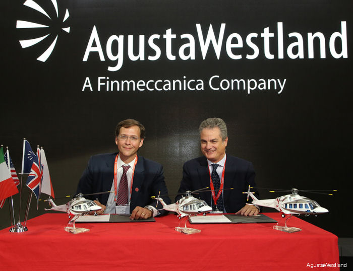 Waypoint Leasing to Acquire 18 AgustaWestland Helicopters