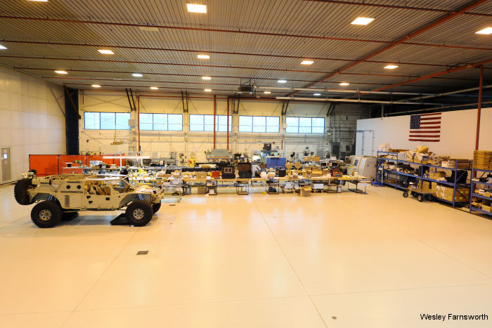 The Rapid Development Integration Facility (RDIF), Air Force Life Cycle Management Center at Wright-Patterson Air Force Base, Ohio, develops equipment for US agencies and armed forces aircraft