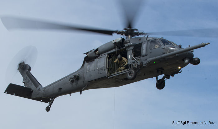 Detailed history and photos of helicopter Sikorsky HH-60G Pave Hawk Serial 70-1435 Register 89-26206 used by US Air Force USAF Track service timeline and current status.